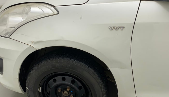 2012 Maruti Swift Dzire VXI, CNG, Manual, 96,868 km, Left fender - Slightly dented