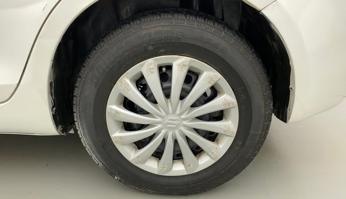 2012 Maruti Swift Dzire VXI, CNG, Manual, 96,868 km, Left Rear Wheel