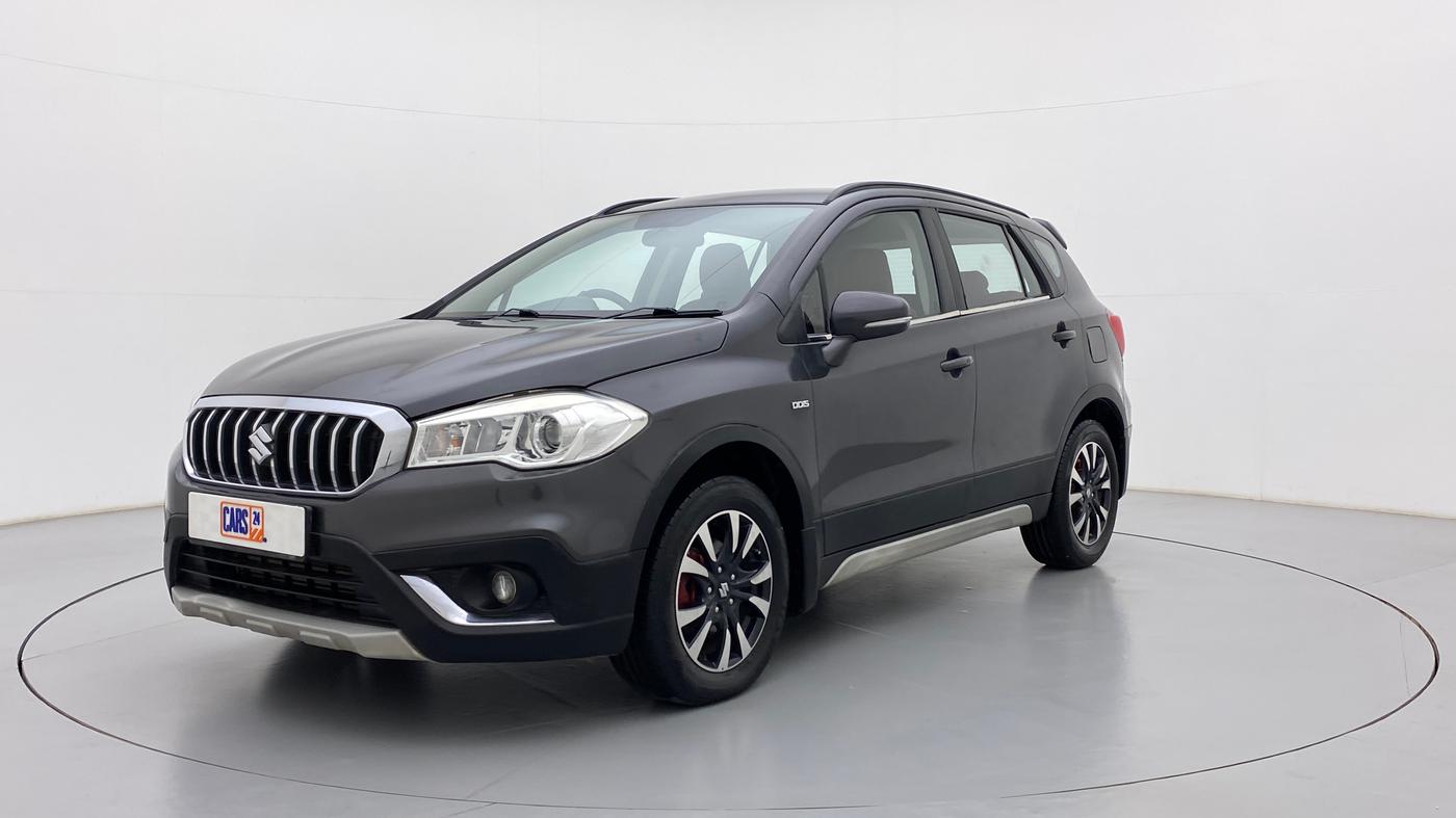2018 Maruti S Cross ZETA 1.3 SHVS, Diesel, Manual, 96,672 km, Left Front Diagonal