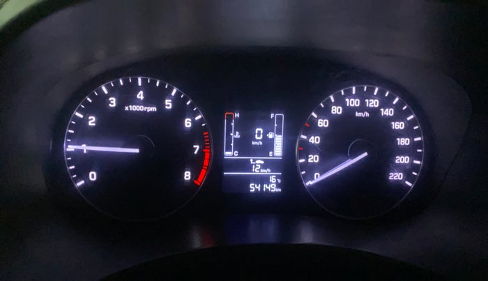 2016 Hyundai Creta S 1.6 PETROL, Petrol, Manual, 54,193 km, Odometer Image