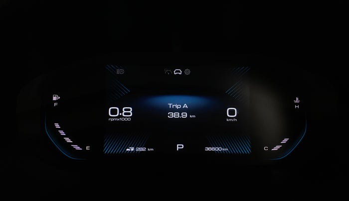 2023 MG HECTOR PLUS SAVVY PRO 1.5 TURBO CVT 6 STR, Petrol, Automatic, 36,596 km, Odometer Image