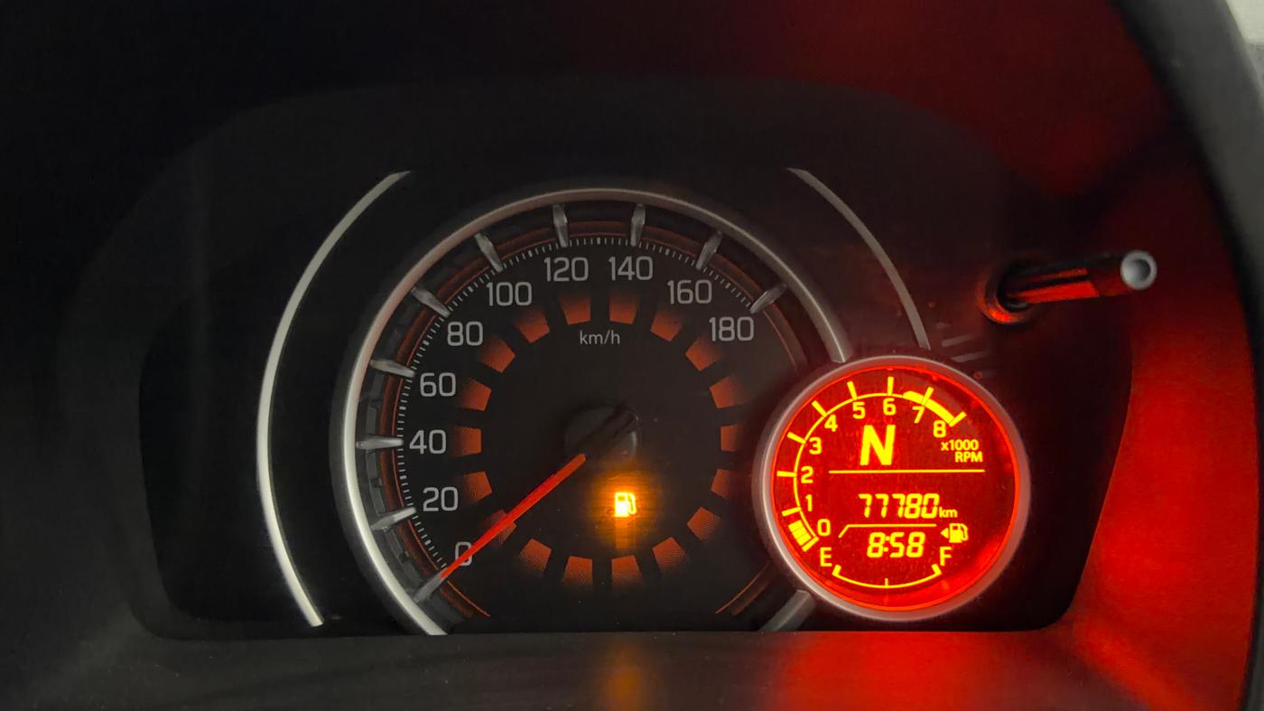 2019 Maruti New Wagon-R ZXI 1.2 AMT, Petrol, Automatic, 77,769 km, Odometer Image