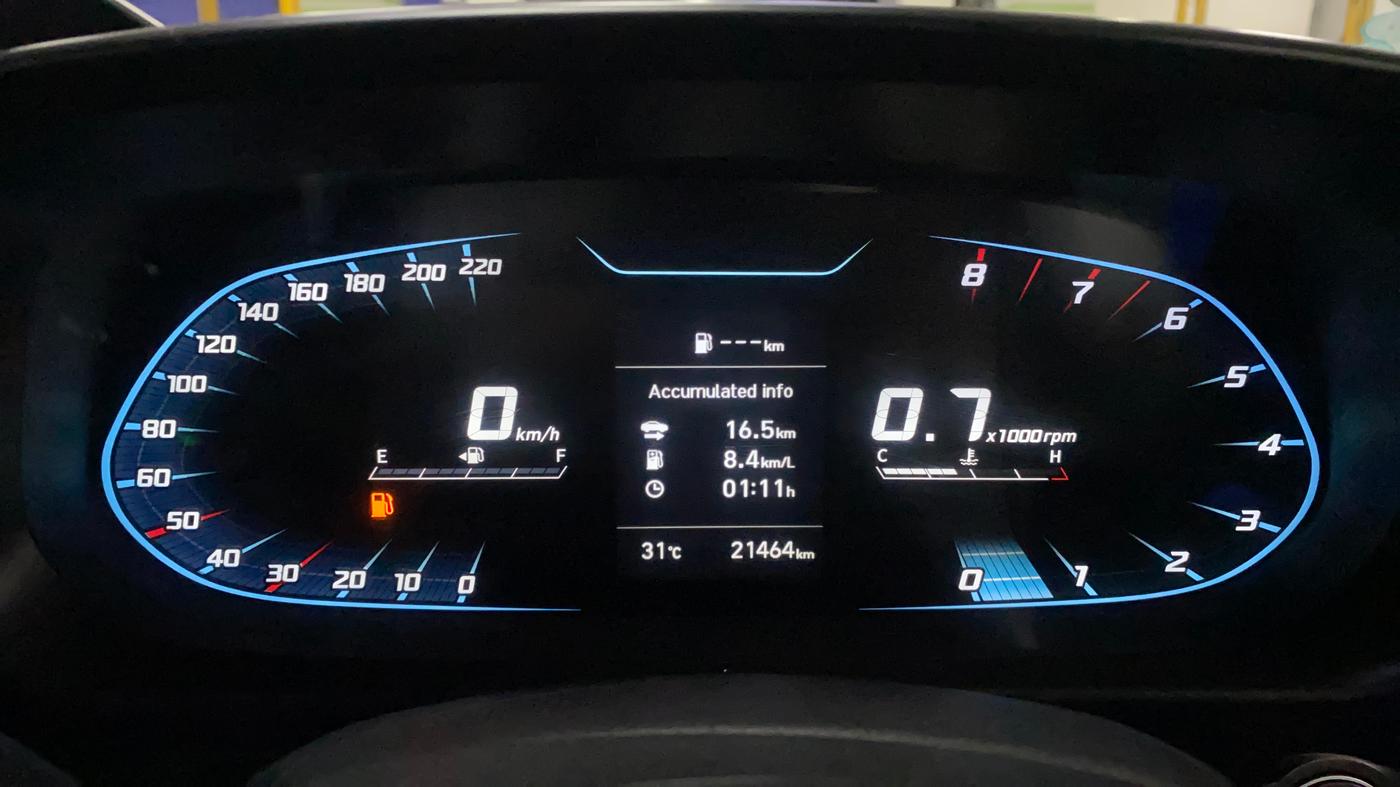 2021 Hyundai NEW I20 ASTA (O) 1.2 MT, Petrol, Manual, 21,448 km, Odometer Image