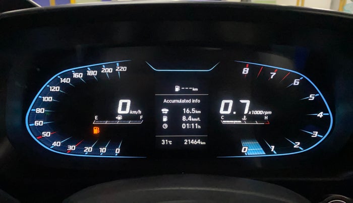 2021 Hyundai NEW I20 ASTA (O) 1.2 MT, Petrol, Manual, 21,448 km, Odometer Image