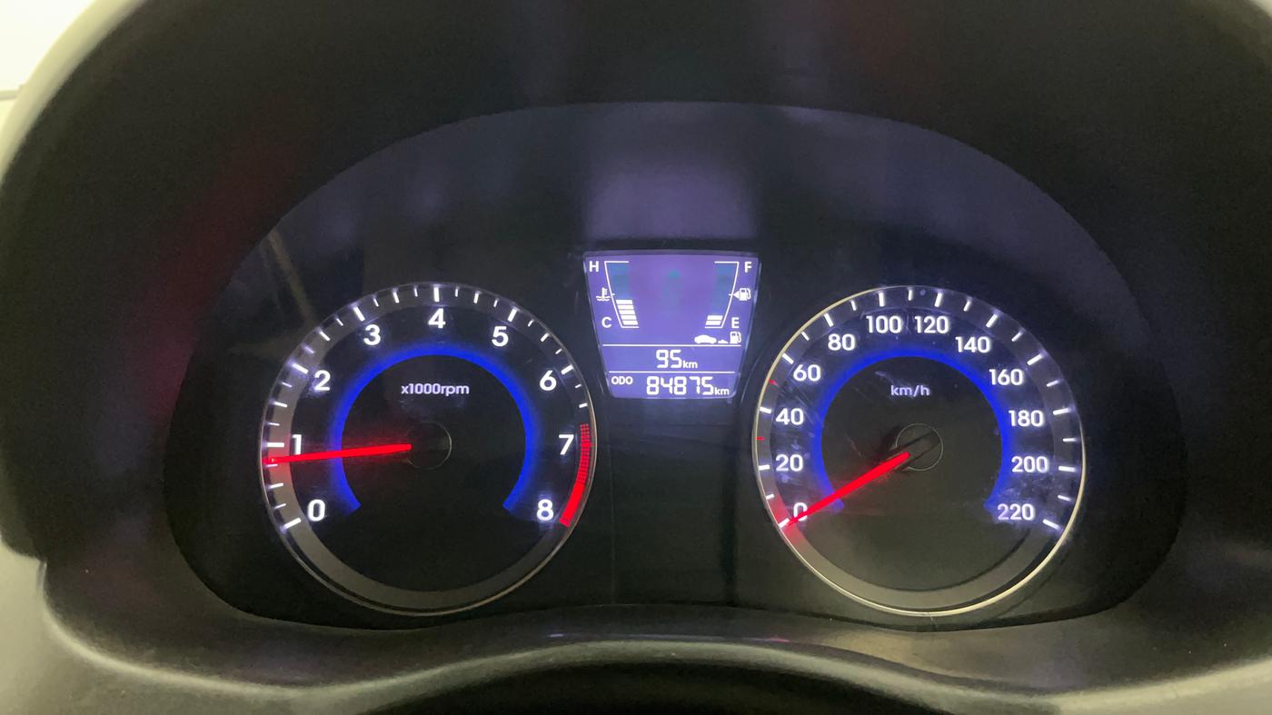 2016 Hyundai Verna 1.6 VTVT SX, Petrol, Manual, 84,772 km, Odometer Image