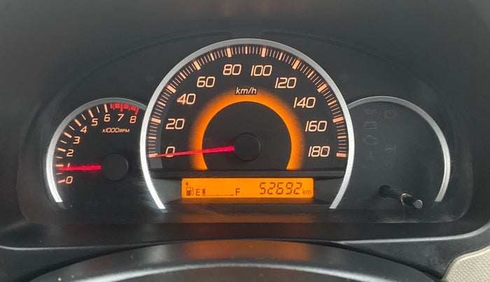 2015 Maruti Wagon R 1.0 VXI, Petrol, Manual, 52,756 km, Odometer Image