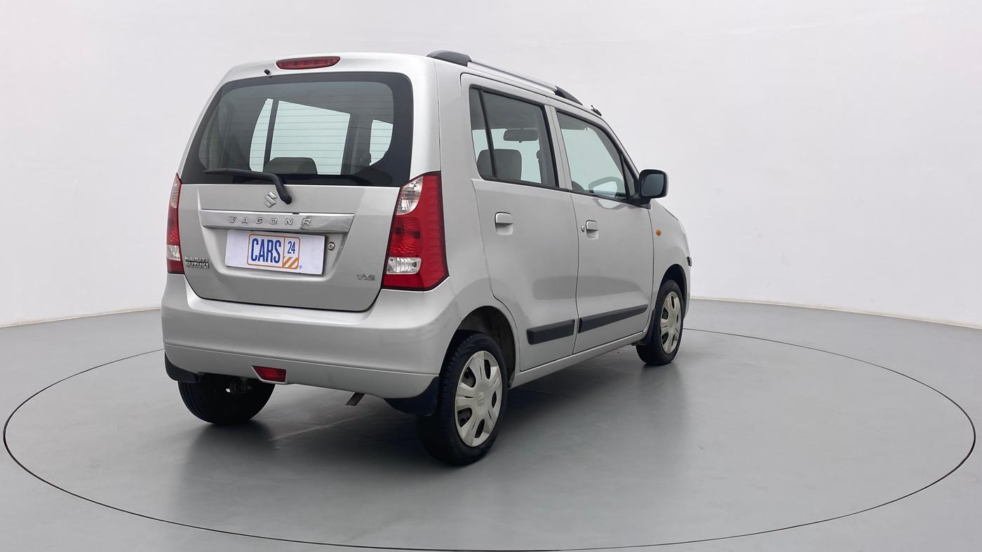 2015 Maruti Wagon R 1.0 VXI, Petrol, Manual, 52,756 km, Right Back Diagonal