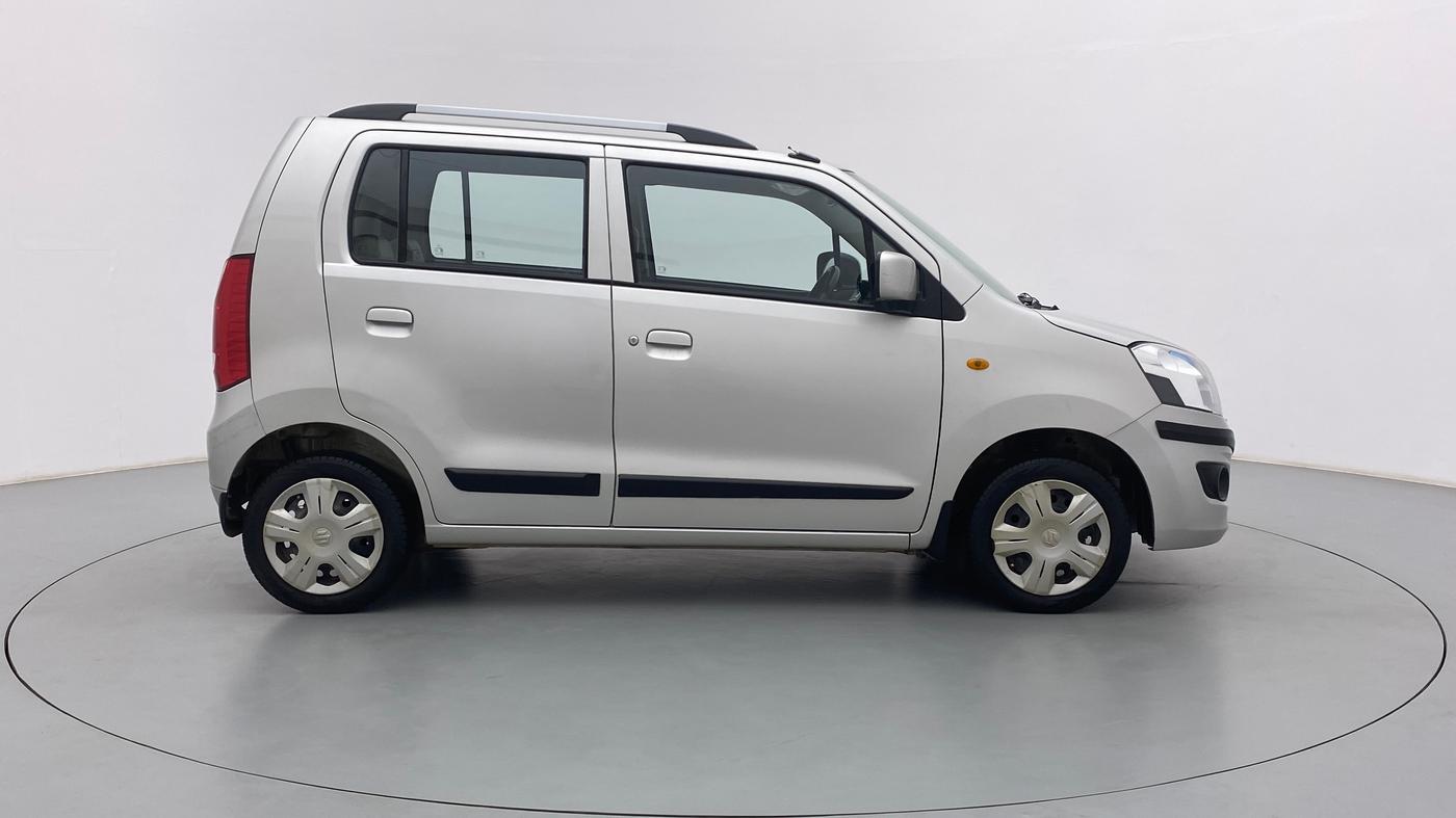 2015 Maruti Wagon R 1.0 VXI, Petrol, Manual, 52,756 km, Right Side View