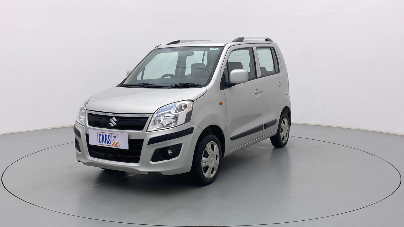 2015 Maruti Wagon R 1.0 VXI, Petrol, Manual, 52,756 km, Left Front Diagonal