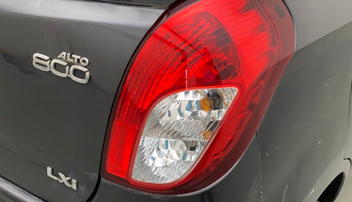 2013 Maruti Alto 800 LXI, Petrol, Manual, 56,674 km, Right tail light - Reverse gear light not functional