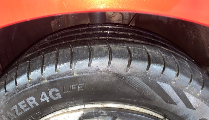 2020 Tata Tiago XE PETROL, Petrol, Manual, 50,986 km, Right Front Tyre Tread