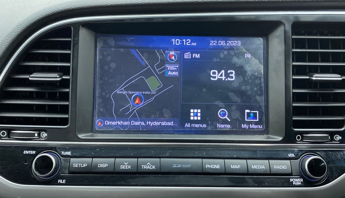 2018 Hyundai New Elantra 2.0 SX(O) AT PETROL, Petrol, Automatic, 44,123 km, Infotainment System