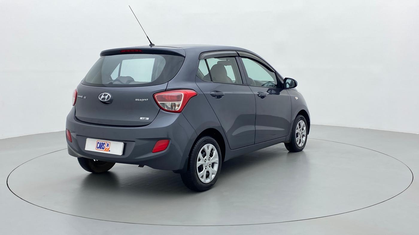 2015 Hyundai Grand i10 MAGNA 1.2 VTVT, Petrol, Manual, 16,026 km, Right Back Diagonal