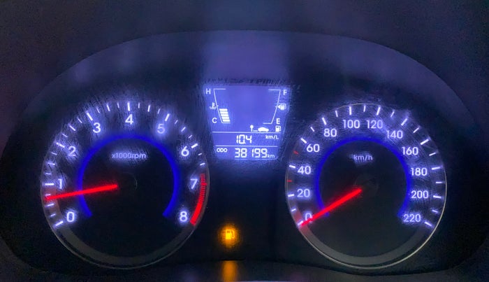 2014 Hyundai Verna FLUIDIC 1.4 VTVT CX, Petrol, Manual, 38,484 km, Odometer Image