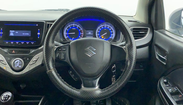 2019 Maruti Baleno DELTA PETROL 1.2, Petrol, Manual, 50,252 km, Steering Wheel Close Up