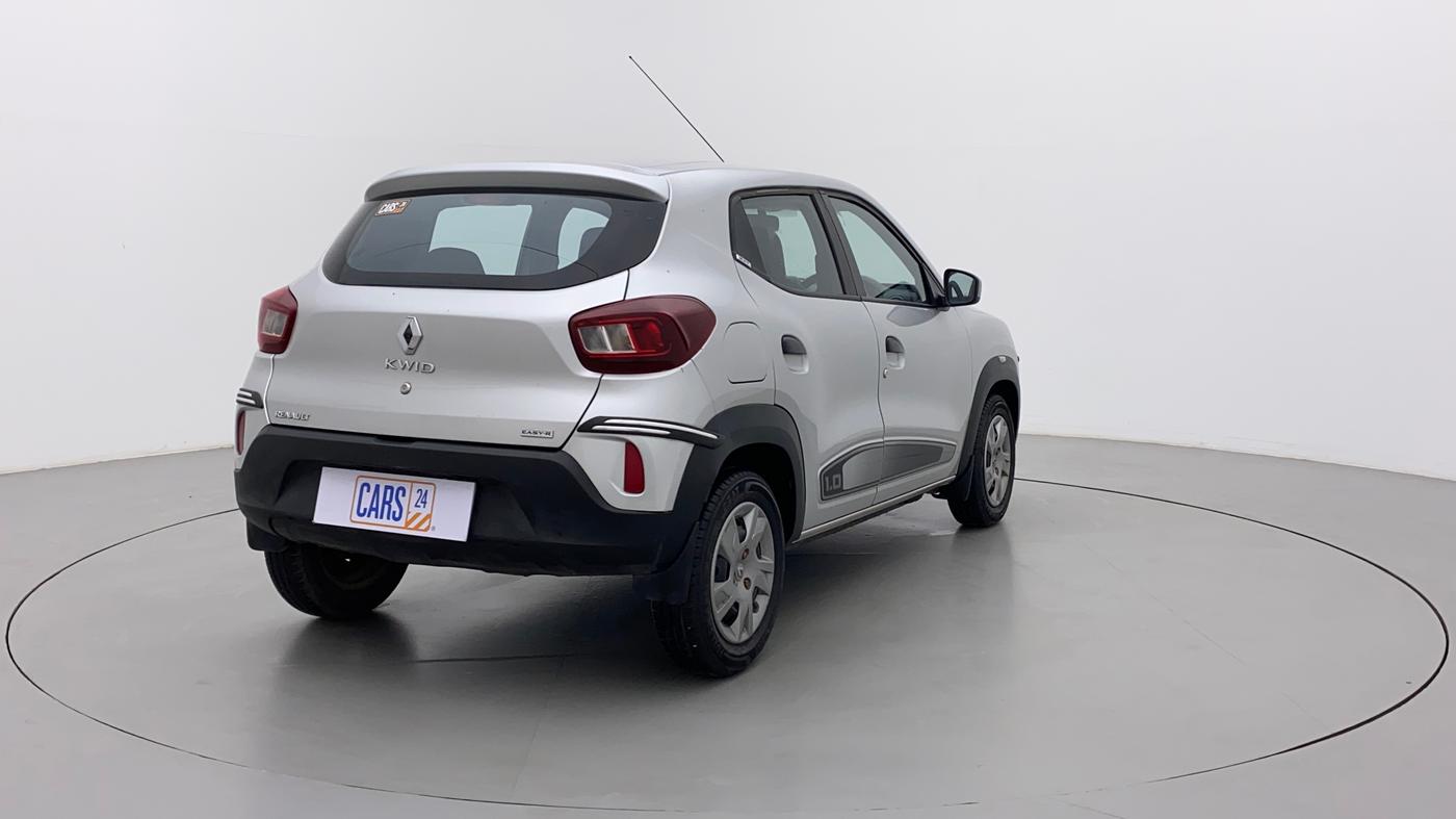 2021 Renault Kwid RXT 1.0 AMT (O), Petrol, Automatic, 6,725 km, Right Back Diagonal
