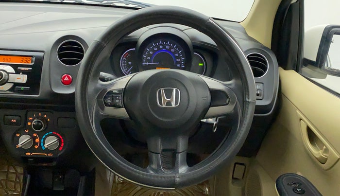 2015 Honda Amaze 1.2L I-VTEC S, Petrol, Manual, 83,402 km, Steering Wheel Close Up
