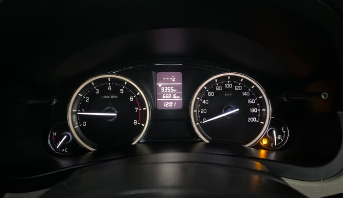2015 Maruti Ciaz ZXI, Petrol, Manual, 66,814 km, Odometer Image