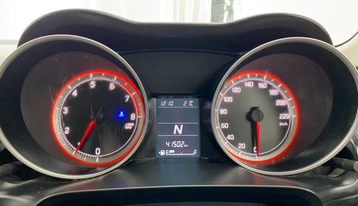 2018 Maruti Swift ZXI AMT, Petrol, Automatic, 41,491 km, Odometer Image