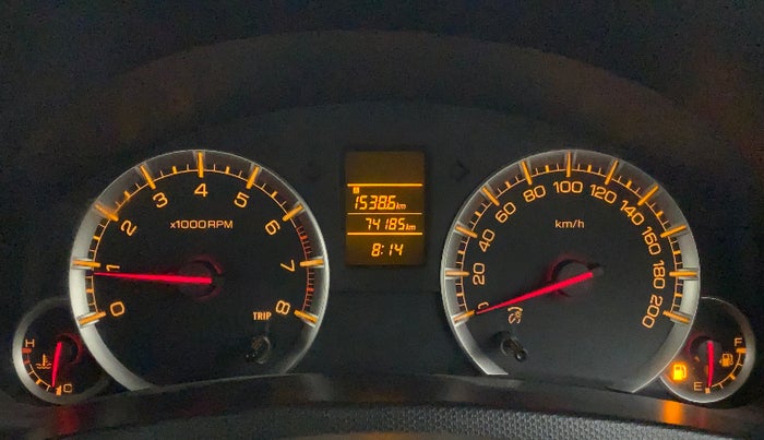 2014 Maruti Swift Dzire VXI, Petrol, Manual, 74,185 km, Odometer Image