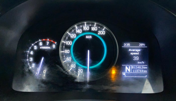 2017 Maruti IGNIS ZETA 1.2 AMT, Petrol, Automatic, 1,13,744 km, Odometer Image