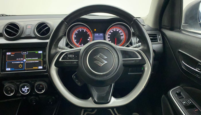 2018 Maruti Swift ZXI PLUS, Petrol, Manual, 86,302 km, Steering Wheel Close Up