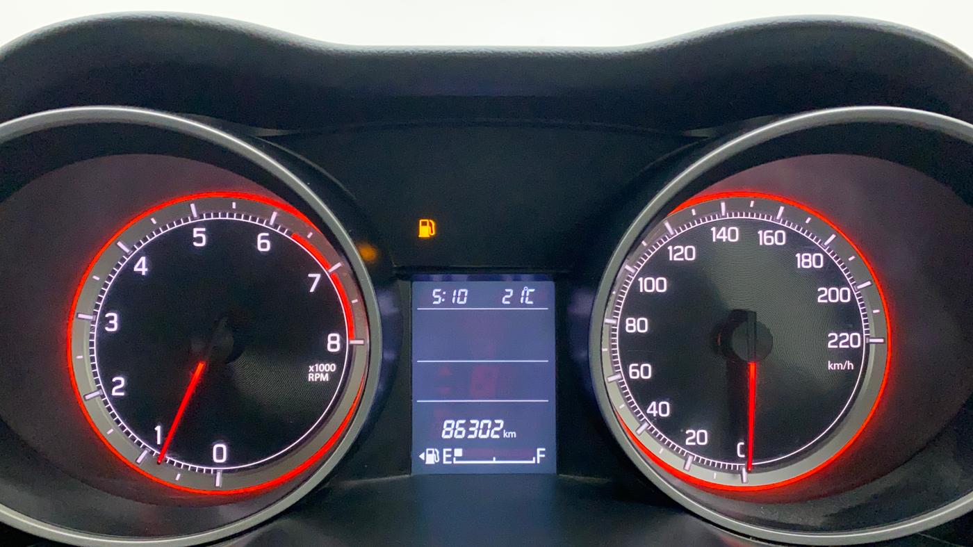 2018 Maruti Swift ZXI PLUS, Petrol, Manual, 86,302 km, Odometer Image