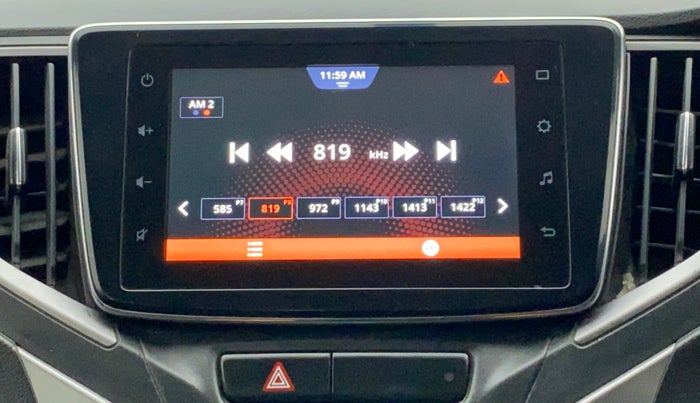 2019 Maruti Baleno ZETA PETROL 1.2, Petrol, Manual, 40,582 km, Infotainment System