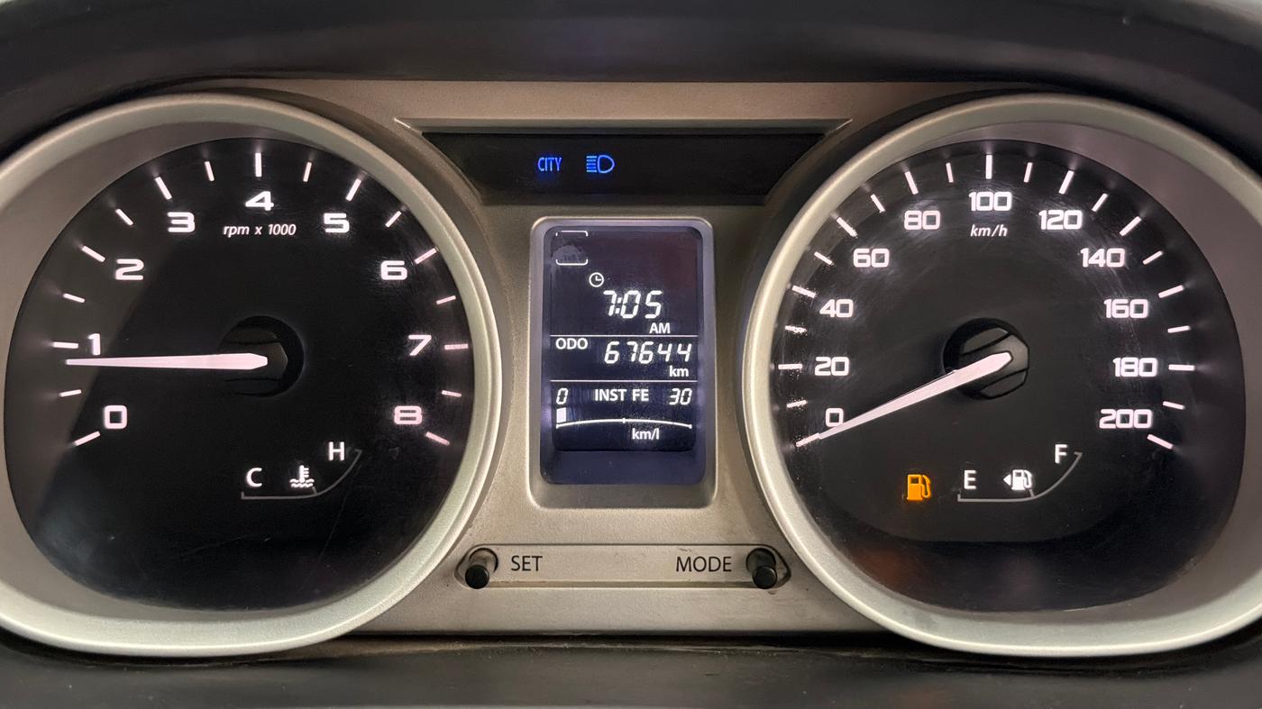 2016 Tata Tiago XZ PETROL, CNG, Manual, 67,634 km, Odometer Image