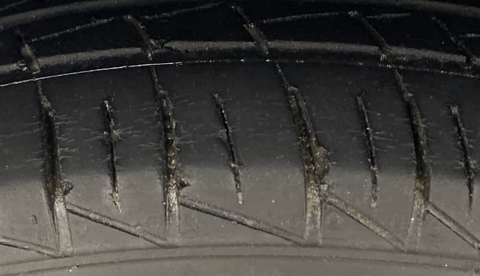 2021 Maruti Alto LXI O, Petrol, Manual, 18,384 km, Left Front Tyre Tread