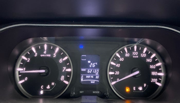 2016 Tata Zest XT PETROL, Petrol, Manual, 62,129 km, Odometer Image