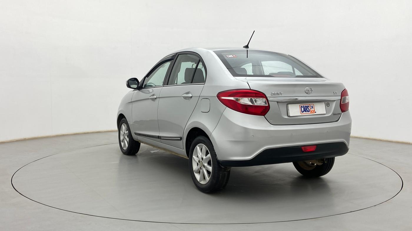 2016 Tata Zest XT PETROL, Petrol, Manual, 62,129 km, Left Back Diagonal