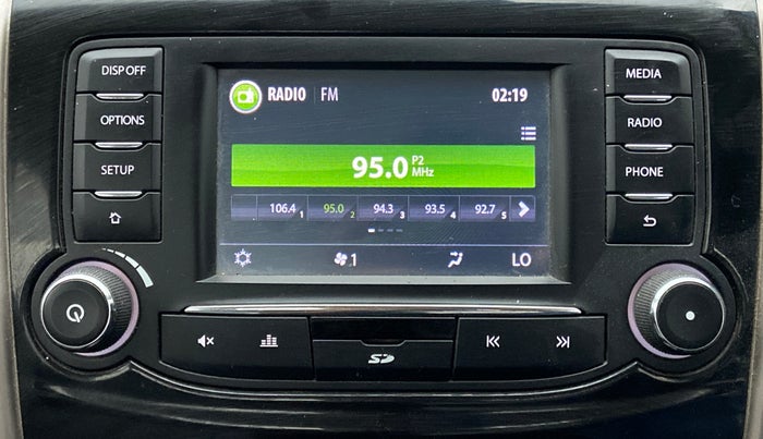 2016 Tata Zest XT PETROL, Petrol, Manual, 62,129 km, Infotainment System