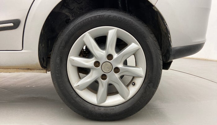 2016 Tata Zest XT PETROL, Petrol, Manual, 62,129 km, Left Rear Wheel