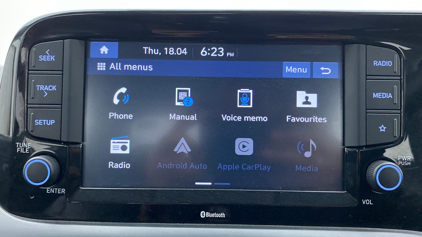 2020 Hyundai GRAND I10 NIOS SPORTZ 1.0 TURBO GDI DUAL TONE, Petrol, Manual, 10,622 km, Apple CarPlay and Android Auto
