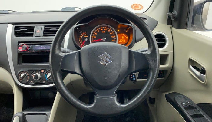 2014 Maruti Celerio VXI AMT, Petrol, Automatic, 42,699 km, Steering Wheel Close Up