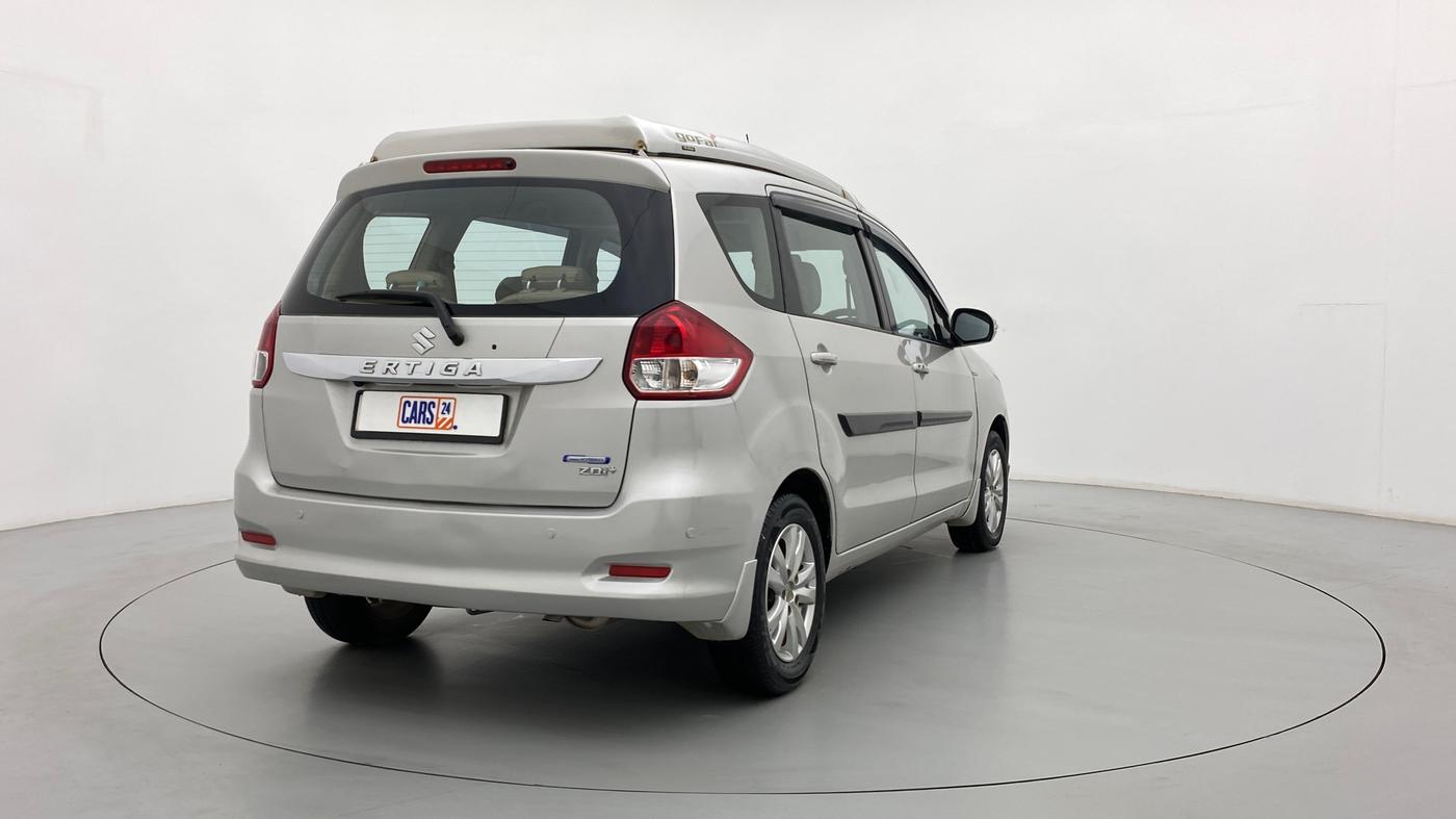 2018 Maruti Ertiga ZDI + SHVS, Diesel, Manual, 74,400 km, Right Back Diagonal