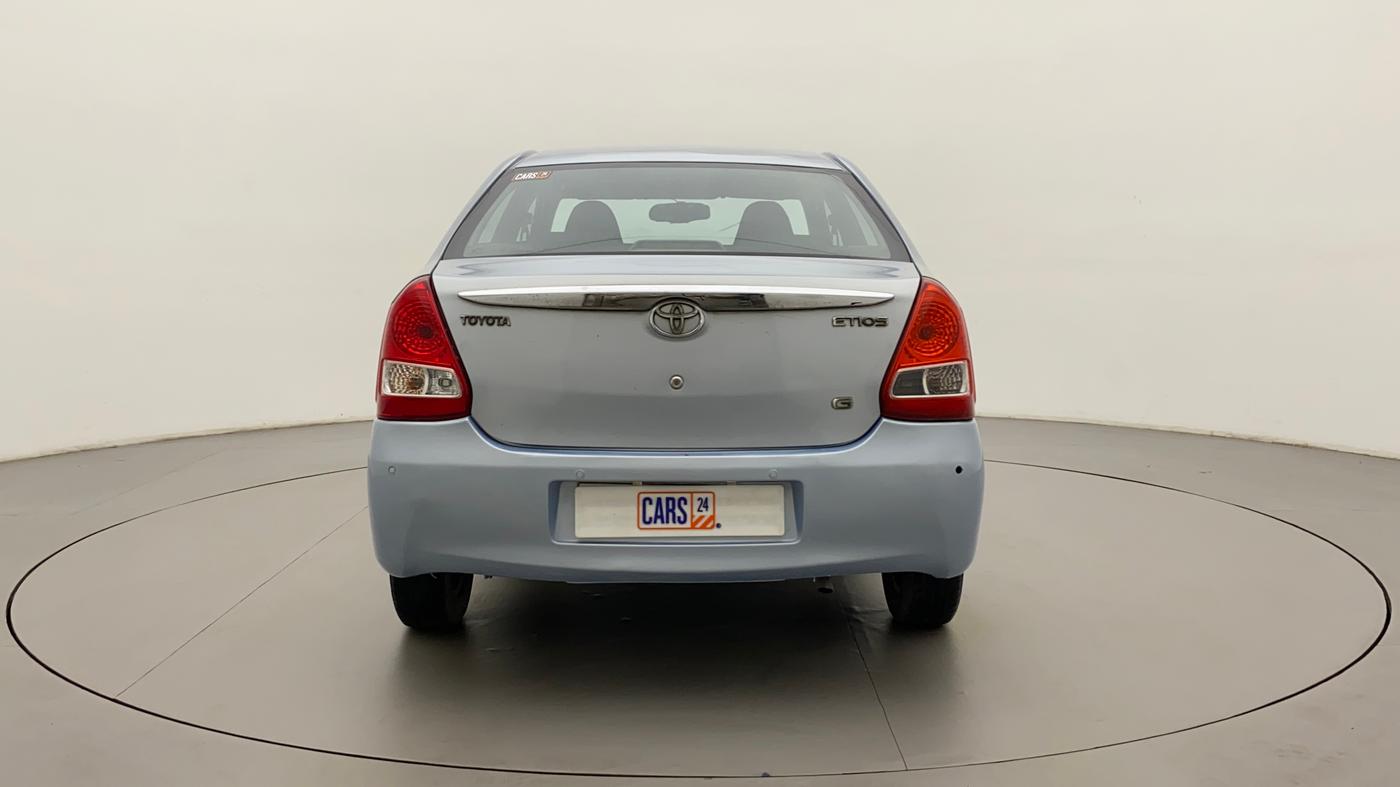 2011 Toyota Etios G, Petrol, Manual, 99,519 km, Back/Rear