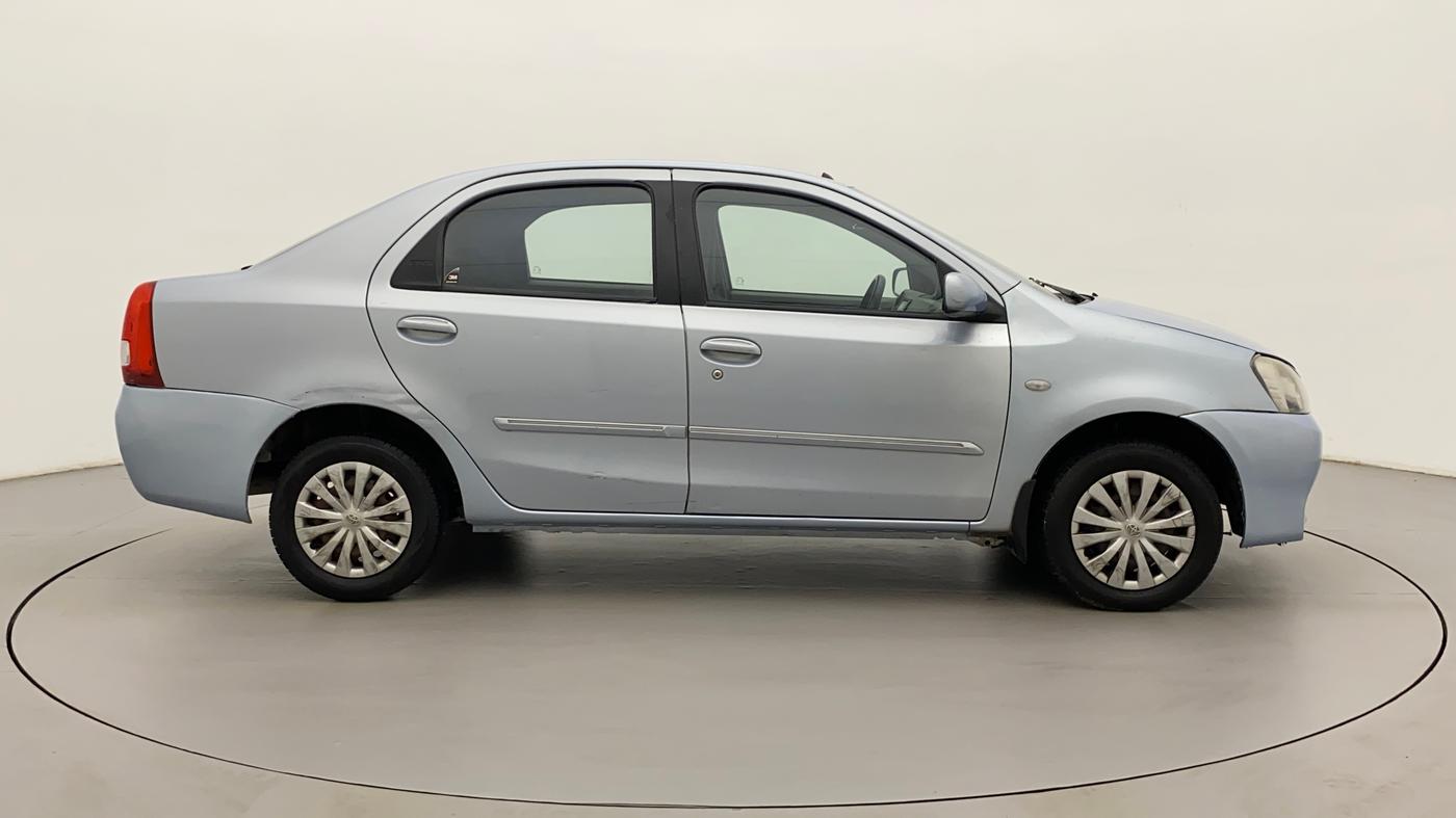 2011 Toyota Etios G, Petrol, Manual, 99,519 km, Right Side View