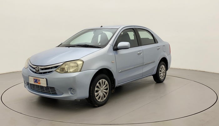 2011 Toyota Etios G, Petrol, Manual, 99,519 km, Left Front Diagonal