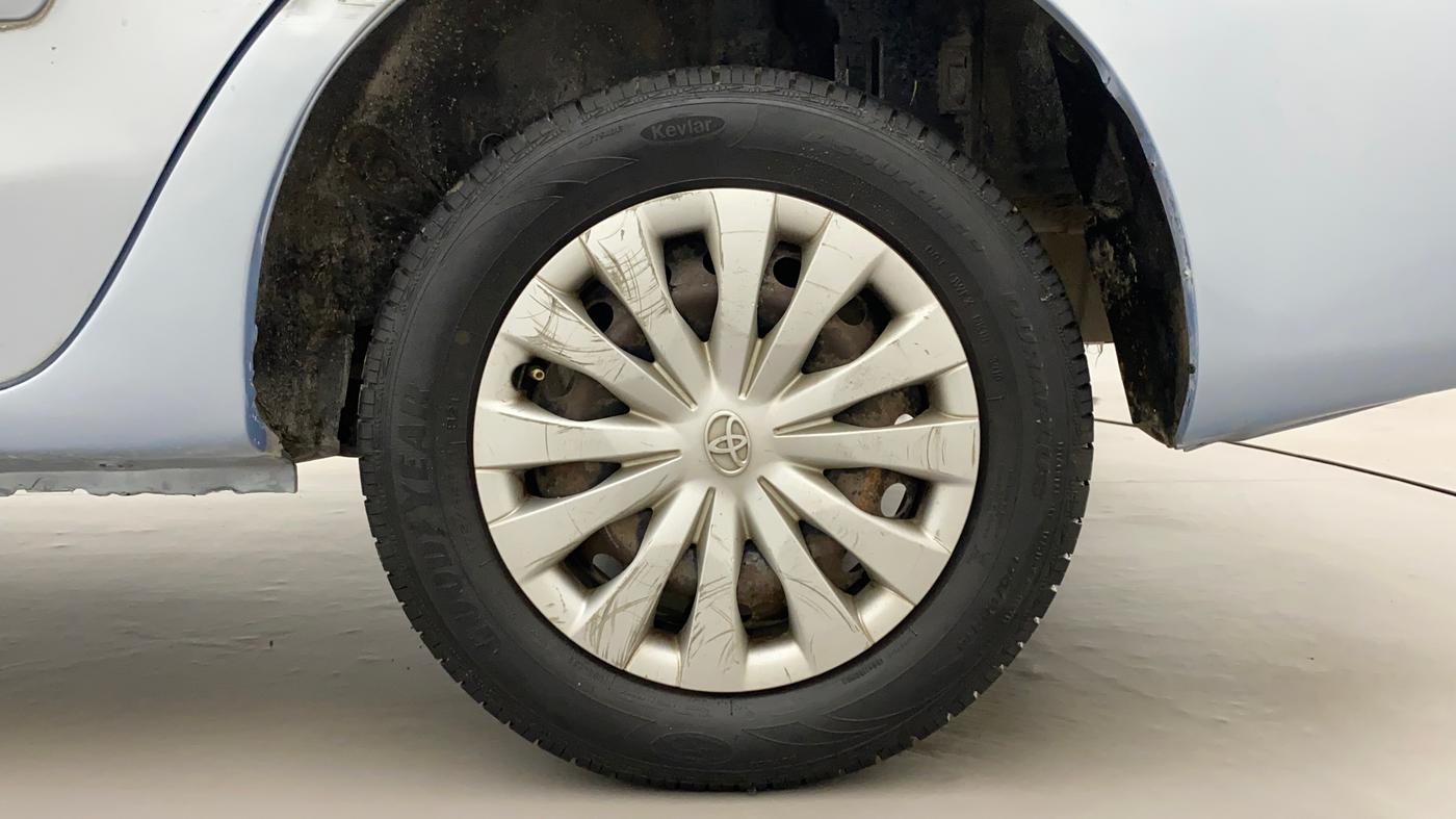 2011 Toyota Etios G, Petrol, Manual, 99,519 km, Left Rear Wheel