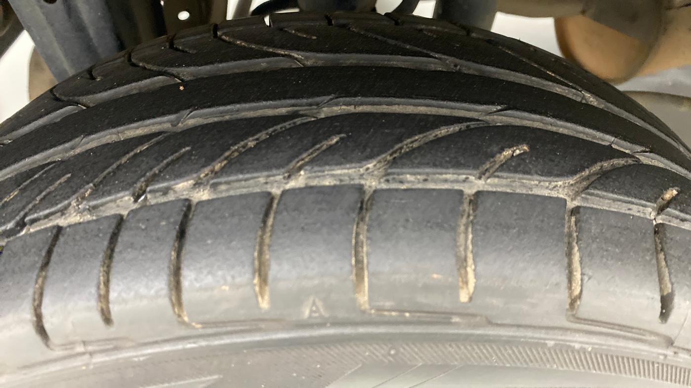 2010 Maruti Alto LXI, Petrol, Manual, 45,444 km, Right Rear Tyre Tread