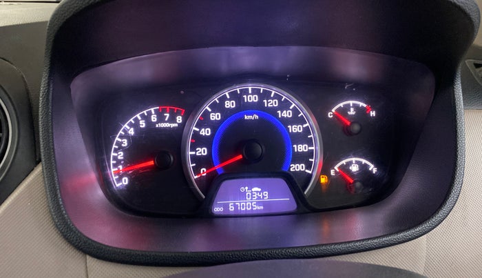 2018 Hyundai Grand i10 SPORTZ 1.2 KAPPA VTVT, CNG, Manual, 66,999 km, Odometer Image