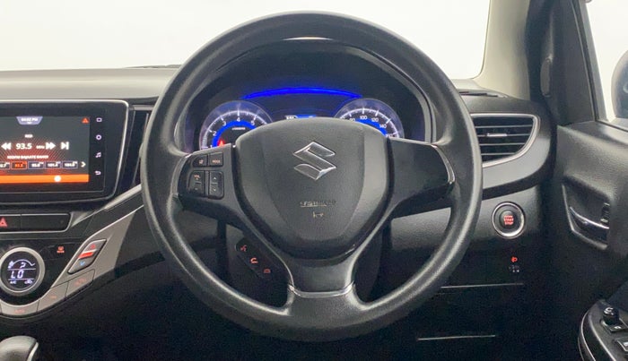 2021 Maruti Baleno ZETA CVT PETROL 1.2, Petrol, Automatic, 57,848 km, Steering Wheel Close Up