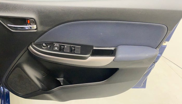 2021 Maruti Baleno ZETA CVT PETROL 1.2, Petrol, Automatic, 57,848 km, Driver Side Door Panels Control