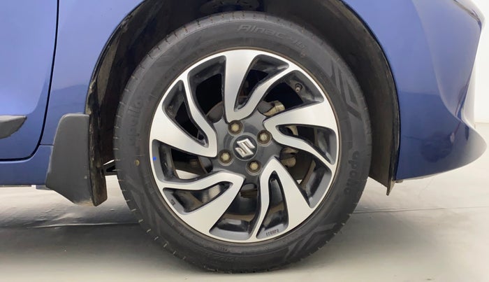 2021 Maruti Baleno ZETA CVT PETROL 1.2, Petrol, Automatic, 57,848 km, Right Front Wheel