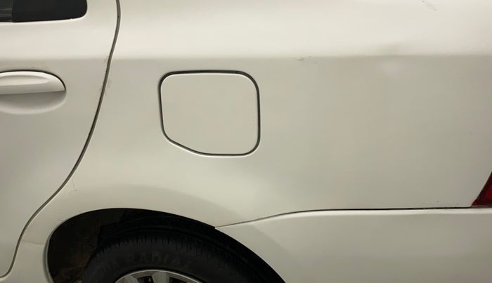 2011 Toyota Etios G SP, Petrol, Manual, 85,947 km, Left quarter panel - Minor scratches