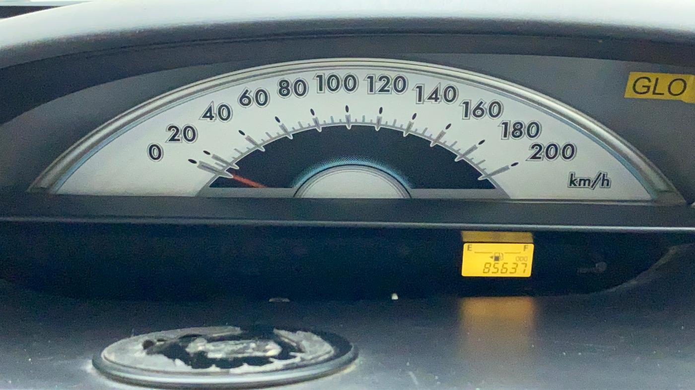 2011 Toyota Etios G SP, Petrol, Manual, 85,947 km, Odometer Image