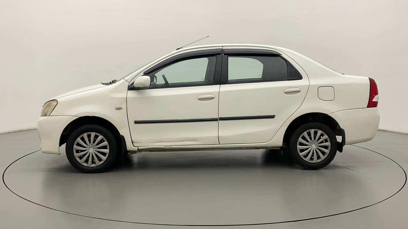 2011 Toyota Etios G SP, Petrol, Manual, 85,947 km, Left Side