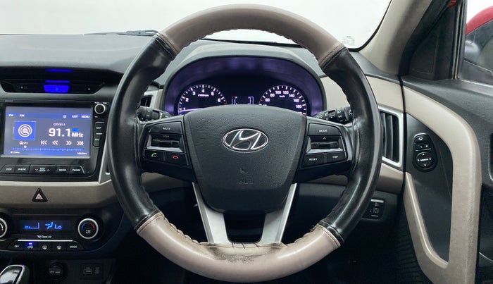 2017 Hyundai Creta 1.6 SX PLUS AUTO PETROL, Petrol, Automatic, 48,652 km, Steering Wheel Close Up